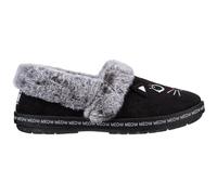 Skechers BOBS Damen Too Cozy-Meow Pajamas Slipper Hausschuh, Schwarz, 35 EU