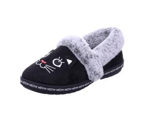 Skechers BOBS Too Cozy - MEOW PAJAMAS für Damen, schwarz, Größe 41 EU