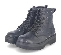 Skechers Schnürstiefel GRAVLEN HI Kinder Größe 32 schwarz Lederimitat mit Nieten