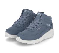 Skechers Kinder-Winterstiefelette UNO Lite Aqua Ave – wasserdicht, Synthetik – Blau Gr. 30
