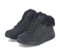 Skechers Boots UNO LITE COZY LEOPARD - Gr. 29 - Schwarz - Synthetik