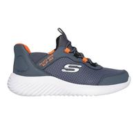 Skechers Jungen Bounder Brisk-Burst Sneaker, Charcoal Orange, 27 EU