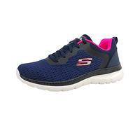 Skechers Bountiful Quick Path 12607 NVHP Blau Navy/Hot Pink NVHP EU 37