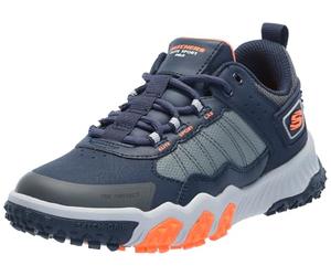 Skechers Boy's Elite Sport Court Sneaker, Marineblau/Anthrazit, 4 Big Kid