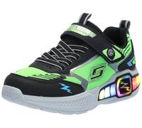 Skechers Light Storm 3 Sneaker für Jungen, Schwarz/Limettengrün, 2.5 Little Kid