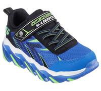 Skechers Boy's Mega-Surge 2.0 Sneaker, Schwarz/Blau/Limette, 1 Little Kid