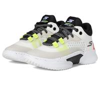 Skechers Boy's Skx Court Hype Sneaker, Weiß/Schwarz/Rot, 2.5 Little Kid