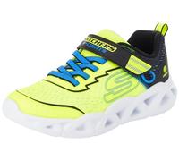 Skechers Boy's Trainers, Yellow Textile Synthetic Black Blue Tri, 31 EU