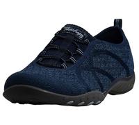Skechers Breathe Easy - Fortune-Knit-23028, Women's Low-Top Trainers, Blue (Navy), 3 UK (36 EU)