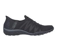 Skechers Breathe-Easy - Roll-With-Me Damen Slipper, schwarz, Größe 36 36
