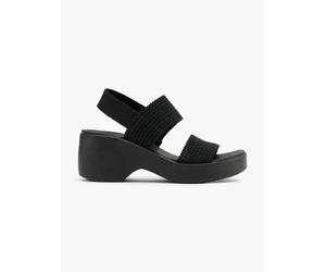 Skechers Cali Day Sandalette Schwarz, Damen, Größe: 40, Material: Textil