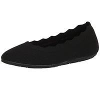 Skechers Damen Cleo 2.0 Love Spell Flacher Slipper, Black Knit, 36 EU
