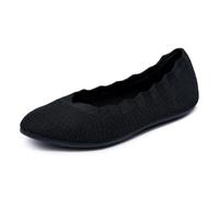 Skechers Damen-Halbschuhe Cleo 2.0 Love Spell – Black Knit, Schwarz – Größe 38.5 EU