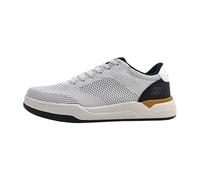 Sneaker SKECHERS "CORLISS-DORSET" Gr. 43, blau (weiß, navy) Herren Schuhe Stoffschuhe für Maschinenwäsche geeignet, Freizeitschuh, Halbschuh, Schnürschuh (15987256-43)