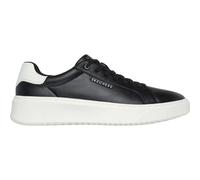 Skechers Sneaker für Herren Court Break 183175-BLK – Low Top, Schwarz – Größe 45 EU