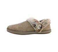 Skechers Cozy Campfire - Fresh Toast Damen-Slipper, Dark Taupe, 40 EU