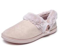 Skechers Hausschuh Cozy Campfire Fresh Toast – Blush Mikrofaser/Kunstfell – Damen 37 EU