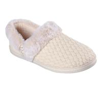 Skechers Cozy Campfire Frosty Promise Polyester Damen Sand Hausschuhe, sand, 39 EU