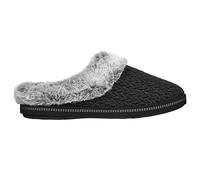 Skechers Cozy Campfire Home Essential Damen-Hausschuh, Schwarz, 40 EU