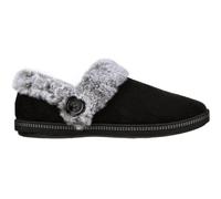 Skechers COZY CAMPFIRE Warme Damen Pantoffeln, schwarz, größe 36