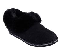 Skechers Cozy Campfire Winter Nights Damen Hausschuhe Aus Polyester In Schwarz EU 40,5 / UK 7