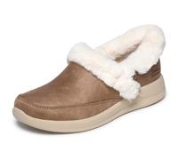 Skechers Damen Hausschuhe Cozy Escape – Hands‑Free Slip‑ins, Performtex Kunstfell, Kastanie, 41 EU