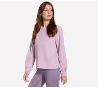 Skechers Cozy Luxe Crewneck Top in Lila, Größe XL