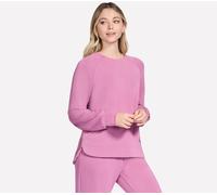 Skechers Cozy Luxe Crewneck Top in Rose, Größe Groß