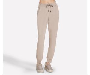 Skechers Cozy Luxe Jogger Hosen in Grau/Braun, Größe XL