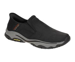 Skechers CRASTER 204847/BLK schwarz - Slipper für Herren - Größe 42