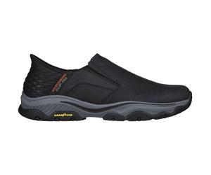 Skechers Craster - Lanigan Herren Slipper, schwarz, Größe 43 43