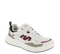 Skechers Cyrus Sunspot Herren Sneaker, Weiss/opulenter Garten, 42 EU