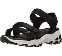 Skechers Damen Sandalen D´Lites FRESH CATCH Schwarz, Schuhgröße:EUR 36