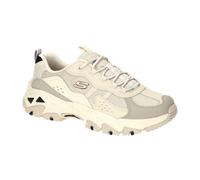 Skechers D´Lites Hiker Schuhe weiß beige natural Sport Adventure für Damen, weiß, Größe 41 EU