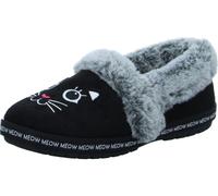 Skechers Da. Winterheimschuhe nied.Schnitt 33355 BLK Bobs Too Cozy - Meow Pajamas black normal 39 EU