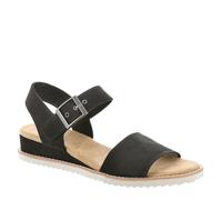 Skechers Bob's Damen Wüste Kuss zufällig, Schwarze Mikrofaser, 36 EU