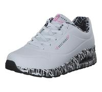Wedgesneaker SKECHERS "UNO-LOVING LOVE" 36 bunt Damen Schuhe mit coolem Graffiti-Print Schuhe 36 weiß, bunt