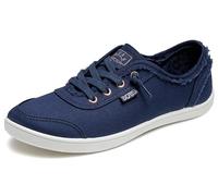 Skechers Damen 33492 Sneaker, Marineblau, 8.5 Wide