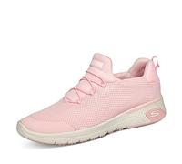 Skechers Damen 77281EC LTPK Sneaker, Hellrosa Mesh (Wasser- und schmutzabweisend), 39 EU