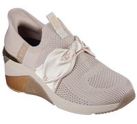 Skechers Damen A Wedge-Enzie Hands Free Slip-ins Sneaker, Taupe, 41 EU