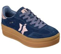 Skechers Academy Hi Elevated Essence Sportschuhe EU 38 Navy Leather / Pink Trim