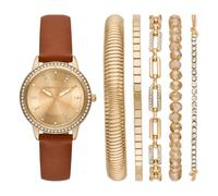 Skechers Damen Analog Quarz Uhr mit Polyurethan Armband SR9126