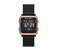 Skechers Damen Analog Quarz Uhr mit Silikon Armband SR6311
