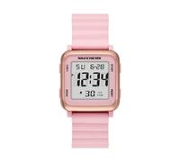Chronograph SKECHERS "BECKWORTH", rosa (rosa, pink), Armbanduhren, Damen, Quarzuhr, Armbanduhr, Damenuhr, Silikonarmband, digital, Stoppfunktion (54379358-0) rosa, pink