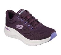 Skechers Damen Arch Fit 2.0 Big League Sneaker, Plum Mesh Multi Trim, 38 EU