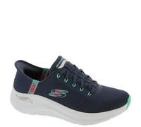 Skechers Damen Arch Fit 2.0 Easy Chic Sneaker, Navy, 40 EU Weit