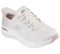 Skechers Damen Arch Fit 2.0 Easy Chic Sneaker, Natur, 37 EU