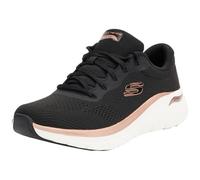 Skechers Arch Fit 2.0 - Glow The Distance Damen Sneaker schwarz/gold/weiß - 39