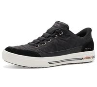 Skechers Damen Arch Fit Arcade Cuddle Steps Slip-InTurnschuhe, Black Nylon Duraleather Suede, 37 EU
