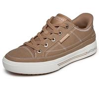 Skechers Damen Arch Fit Arcade-See Ya There Hands Free Slip-ins Sneaker, Camel, 41 EU